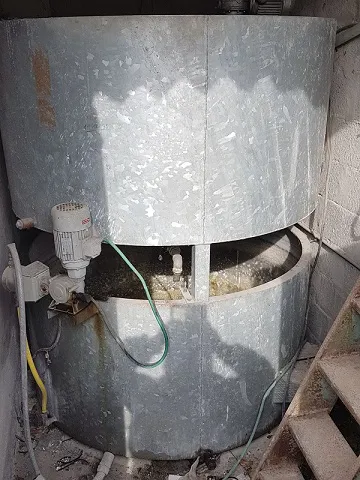 Silos decantatore Omec