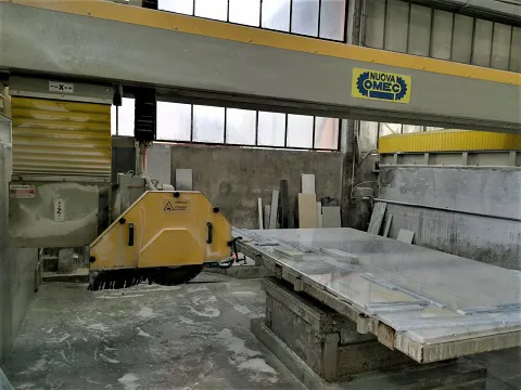 New Omec CNC Bridge Saw