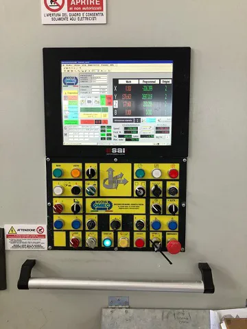 New Omec CNC Bridge Saw