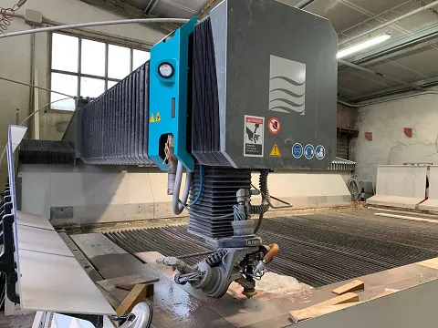 Water jet Flow Mach 