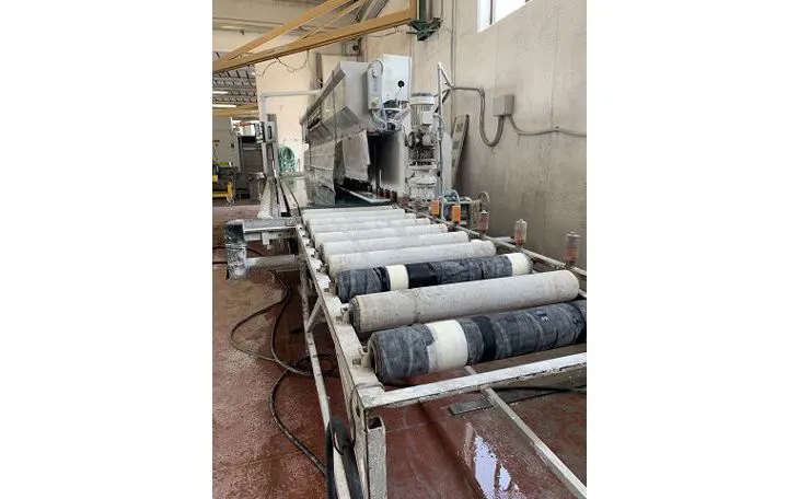 Flat edge polisher Comandulli