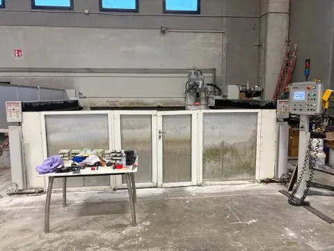 Used single-head slabs polisher Breton