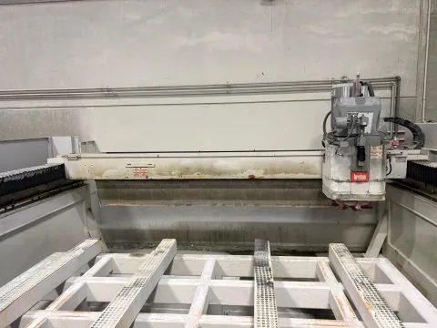 Used single-head slabs polisher Breton