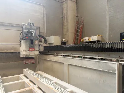 Used single-head slabs polisher Breton