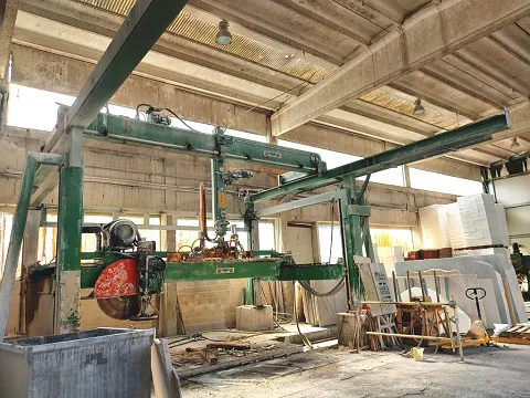 Double disc block cutter Pedrini