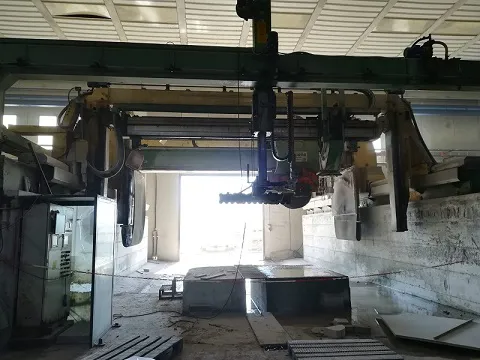 Multidisk block cutter pedrini for granite