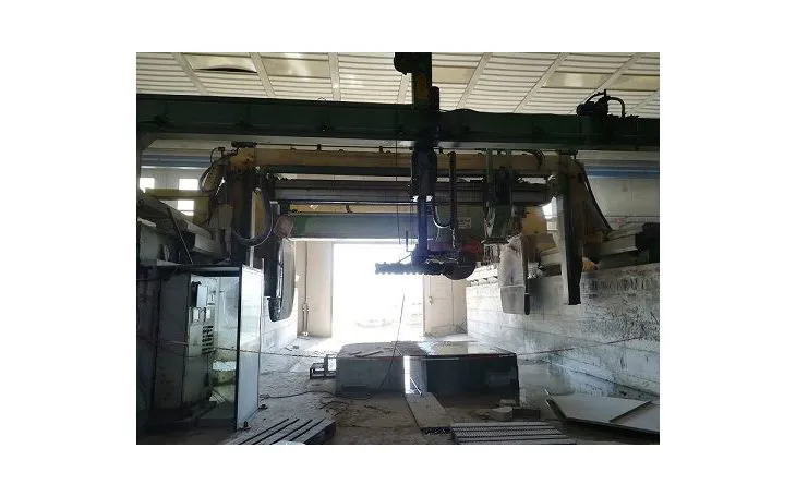 Multidisk block cutter pedrini for granite