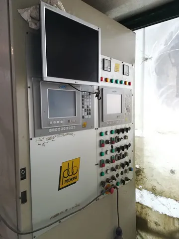 Multidisk block cutter pedrini for granite