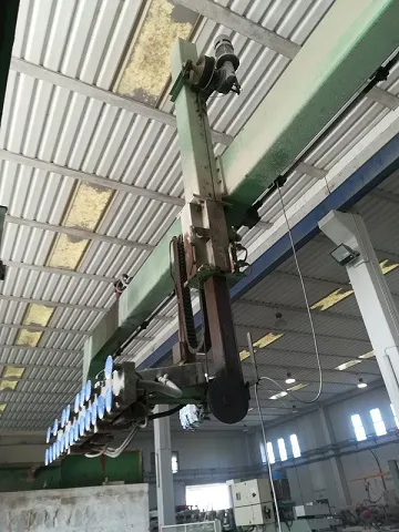 Multidisk block cutter pedrini for granite