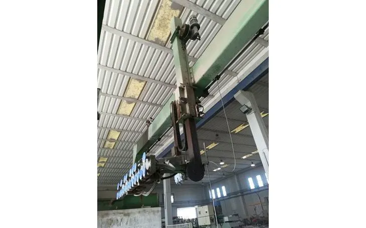Multidisk block cutter pedrini for granite