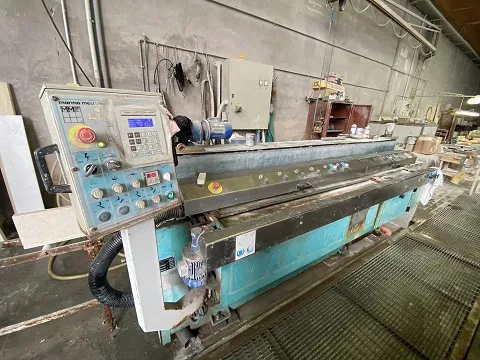 Vertical toroidal edge polisher Marmo meccanina