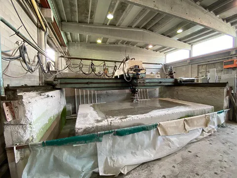 Slabs polisher single-head Monlevi