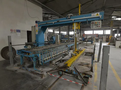 Linea di taglio lastre Socomac