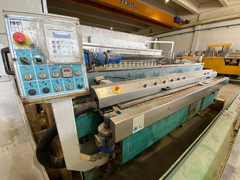 Vertical toroidal edge polisher Marmo meccanina