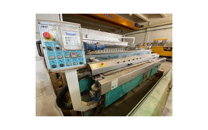 Vertical toroidal edge polisher Marmo meccanina