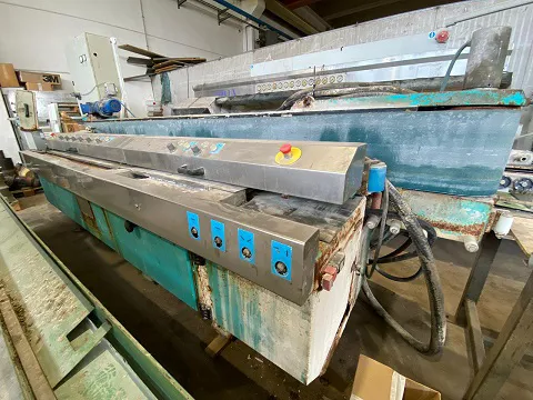 Vertical toroidal edge polisher Marmo meccanina