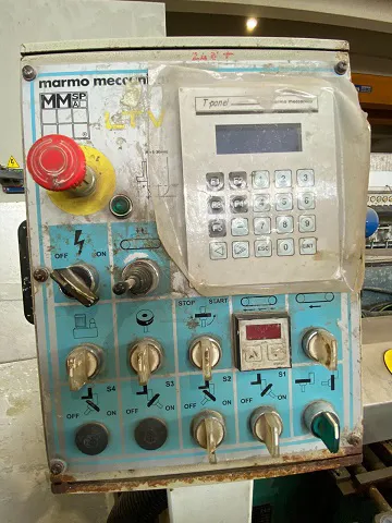 Vertical toroidal edge polisher Marmo meccanina