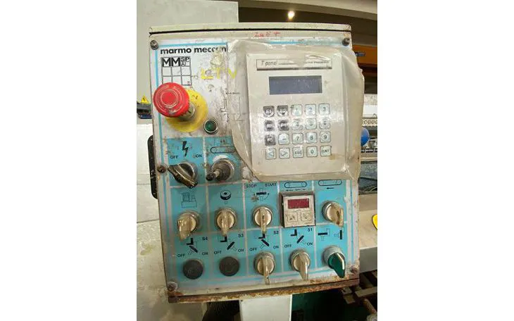 Vertical toroidal edge polisher Marmo meccanina