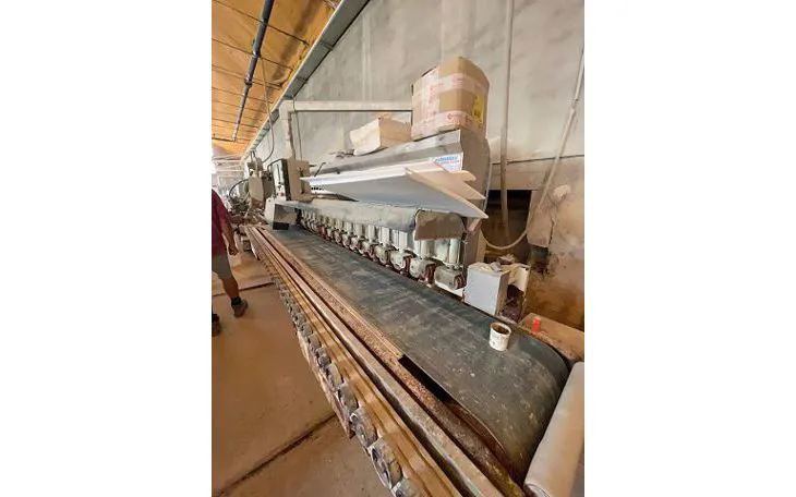 Flat edge polisher Comandulli