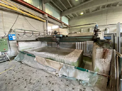 Slabs polisher single-head Monlevi