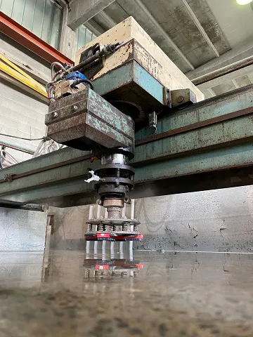 Slabs polisher single-head Monlevi