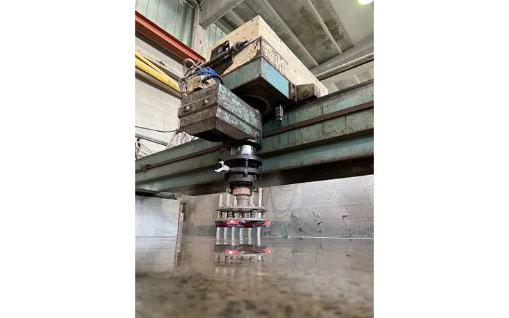Slabs polisher single-head Monlevi
